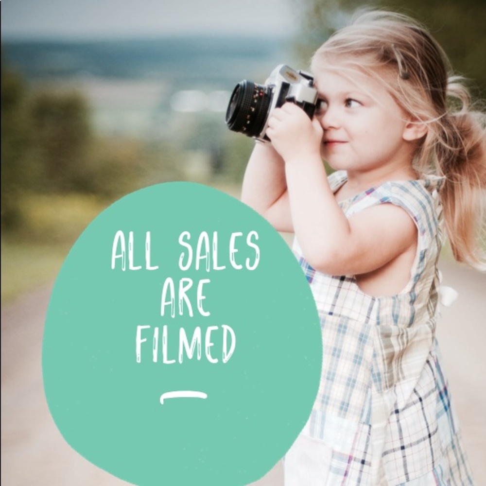 All Sales Are Filmed